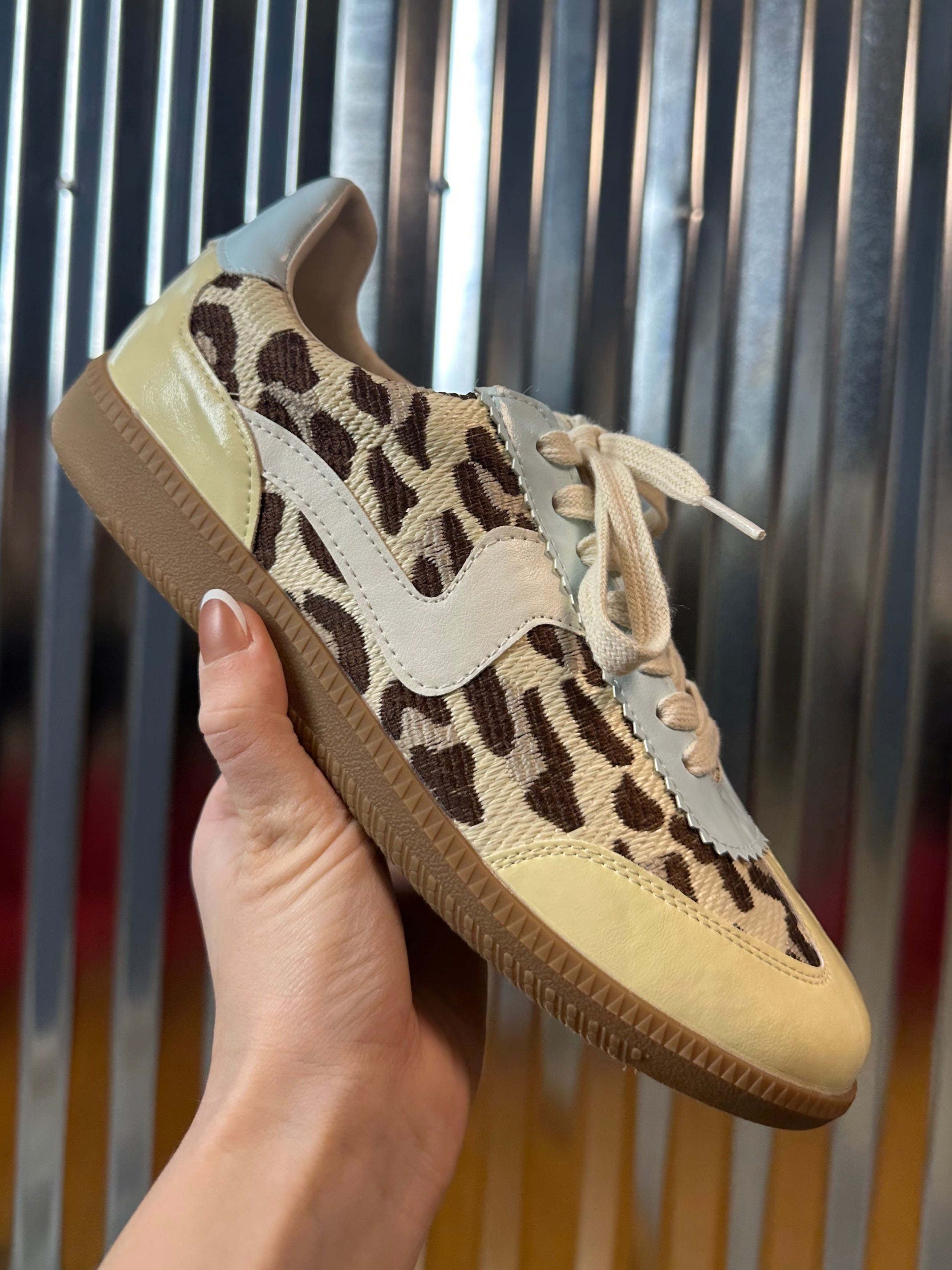 Golden Hour Leopard Sneaker