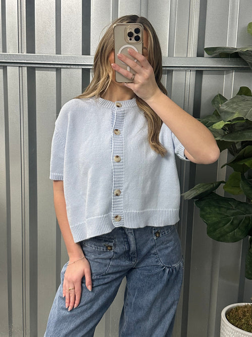 Capri Button Top