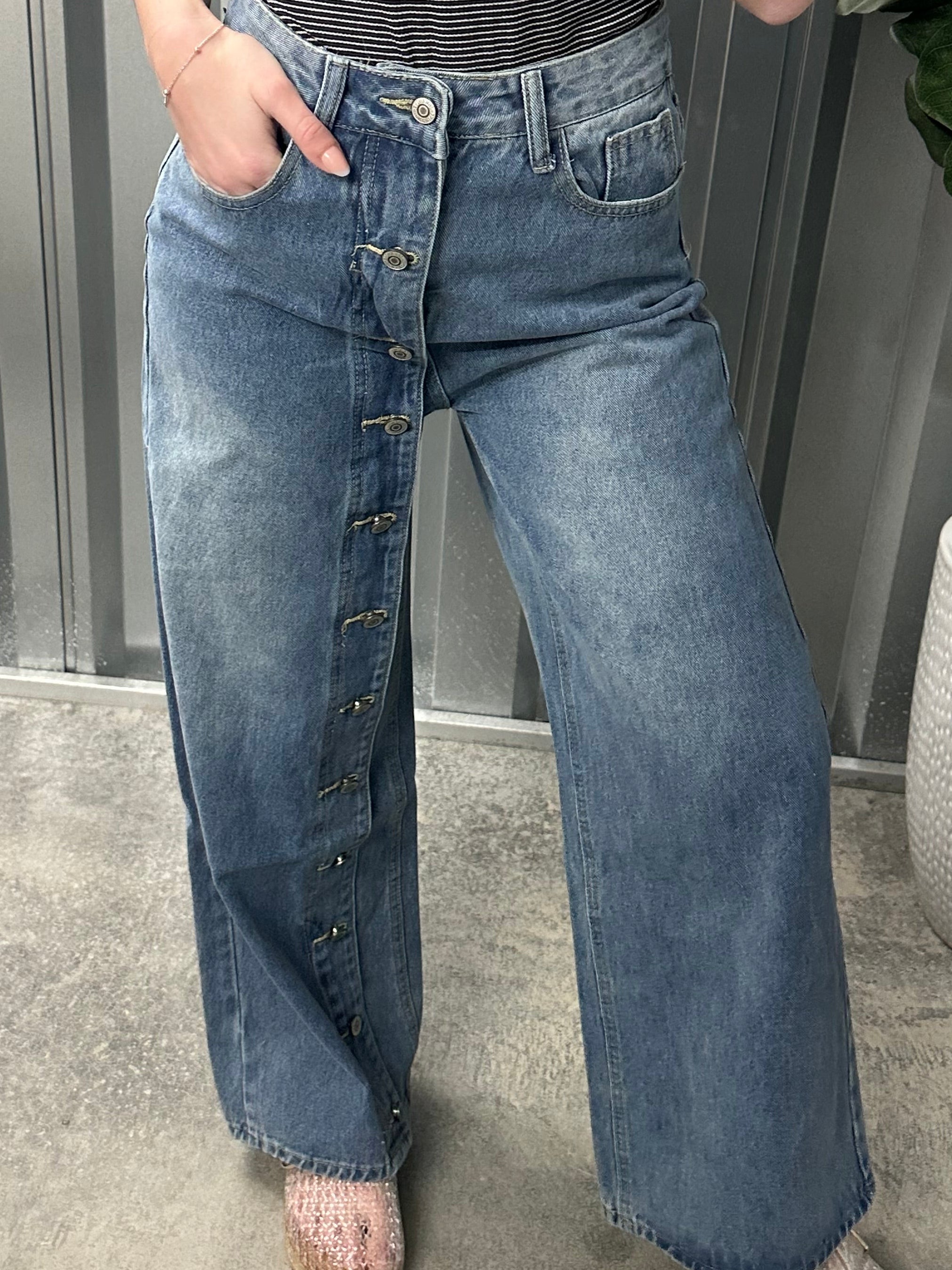 Mack Button Down Jeans