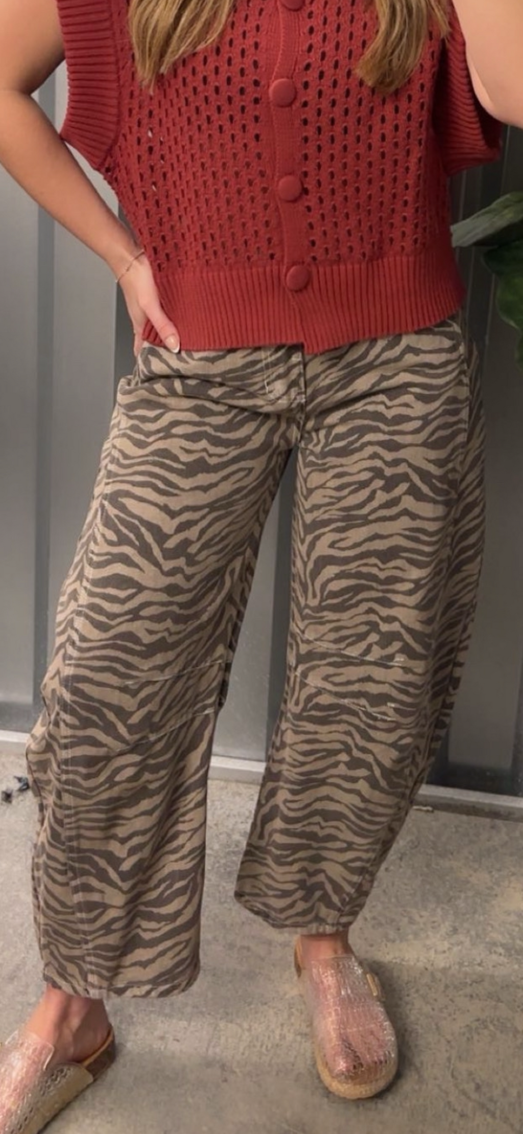 Wild Side Barrel Jeans