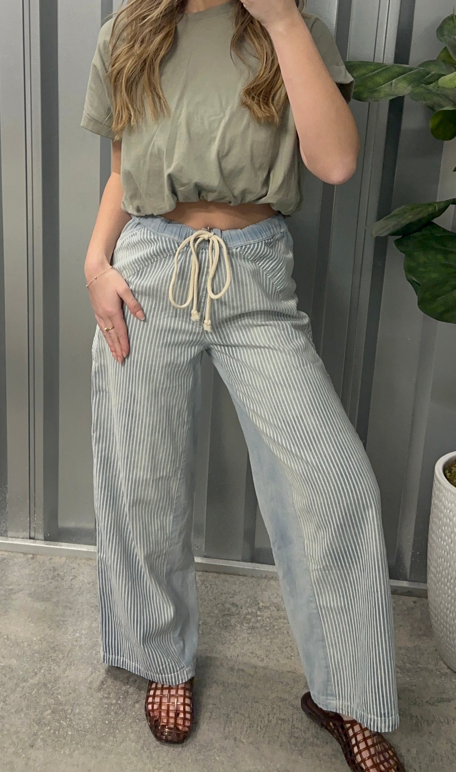 Coastal Stripe Pants