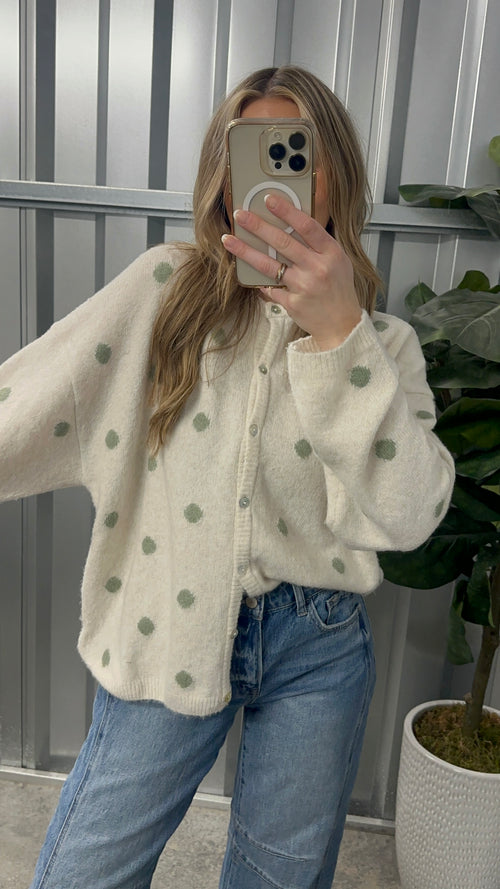 Clover Dot Sweater