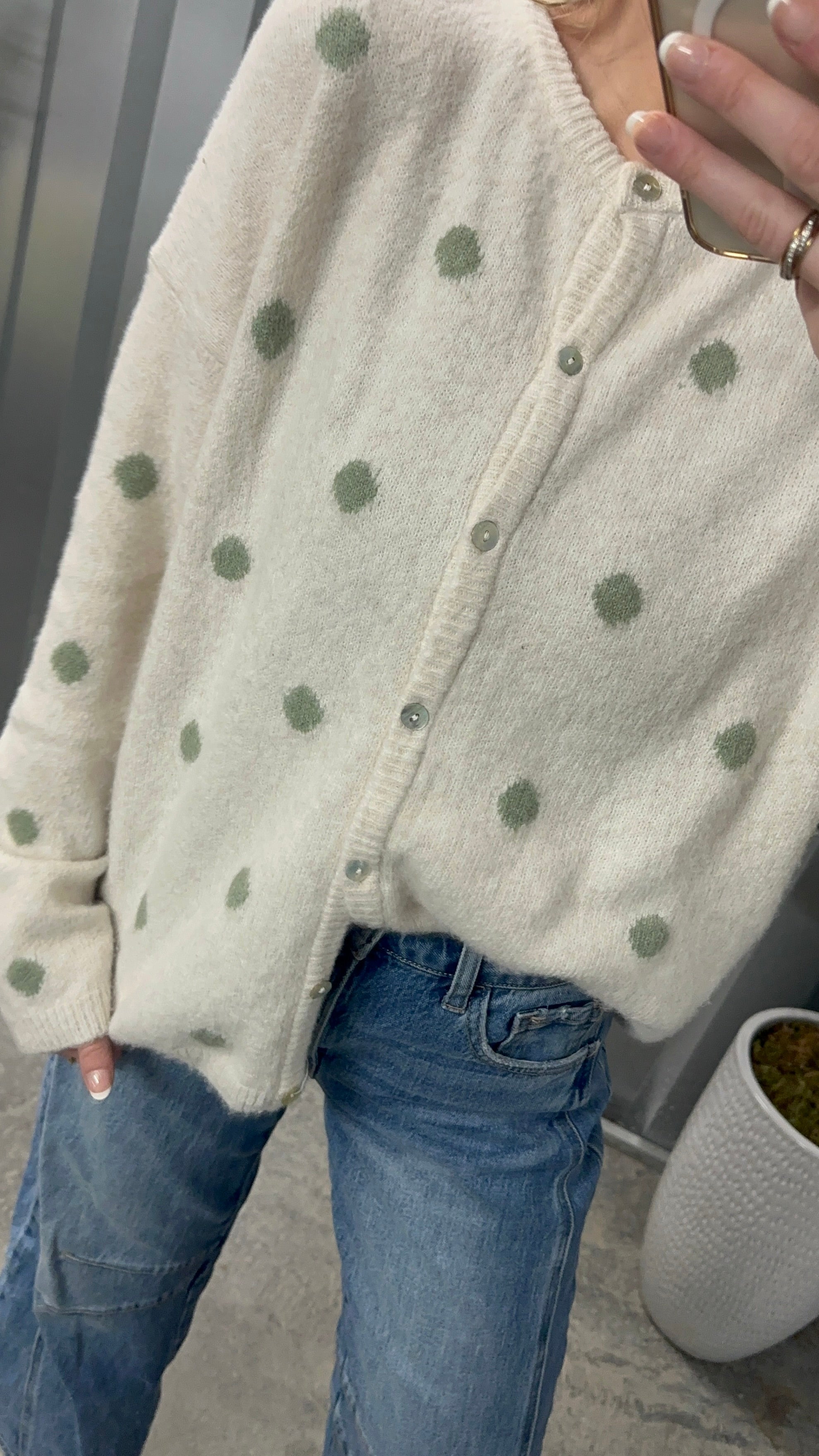 Clover Dot Sweater