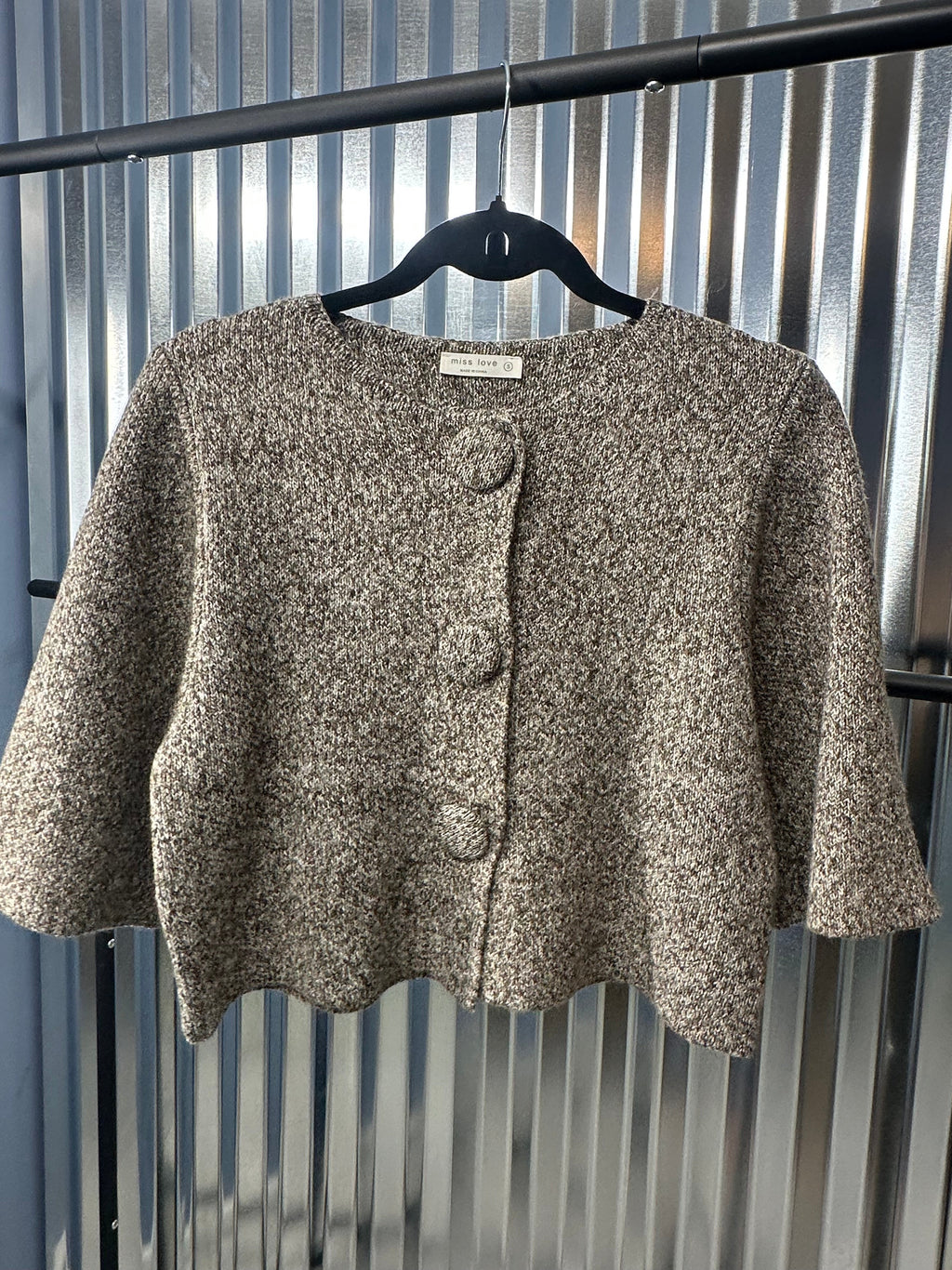 Magnolia Button Top