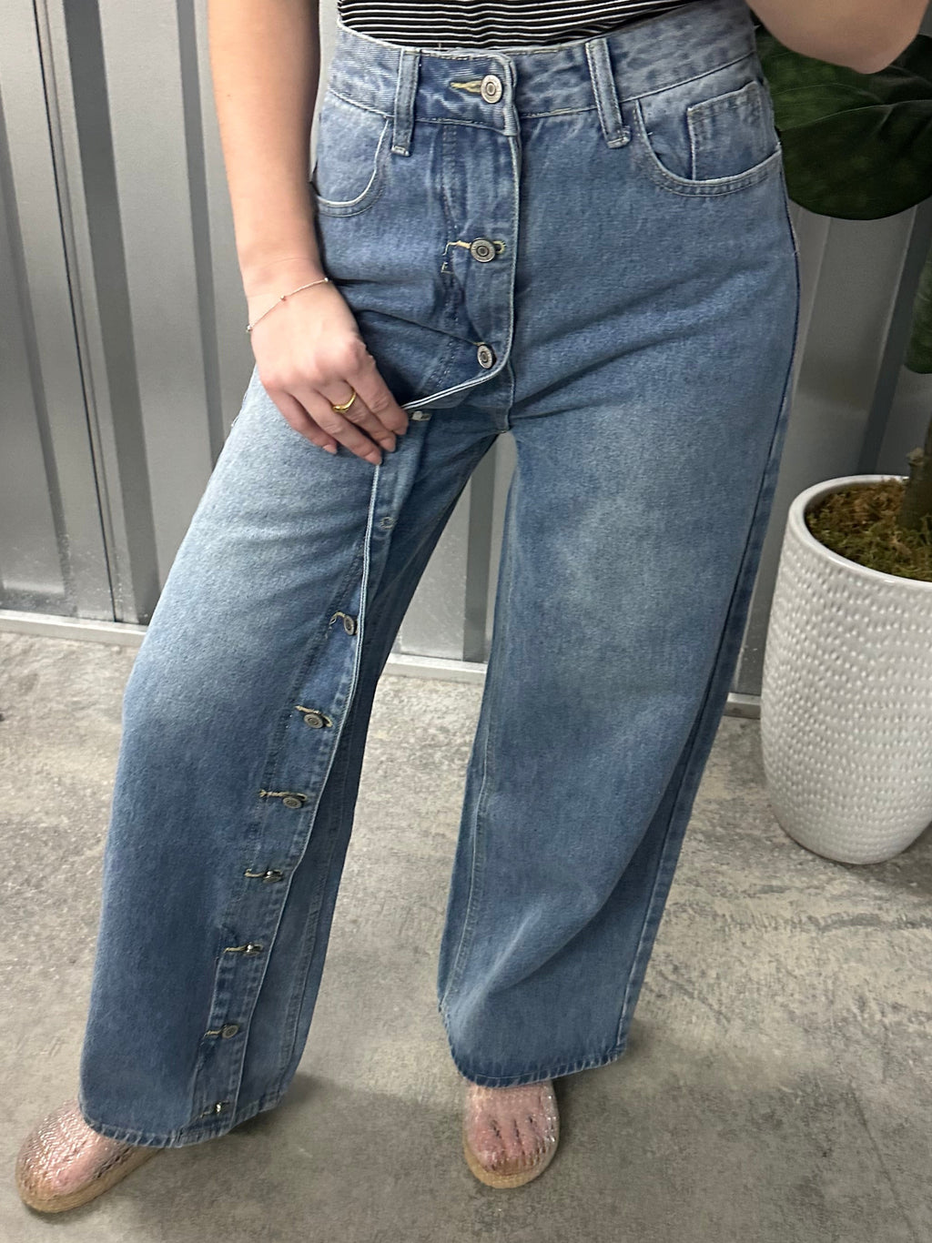 Mack Button Down Jeans