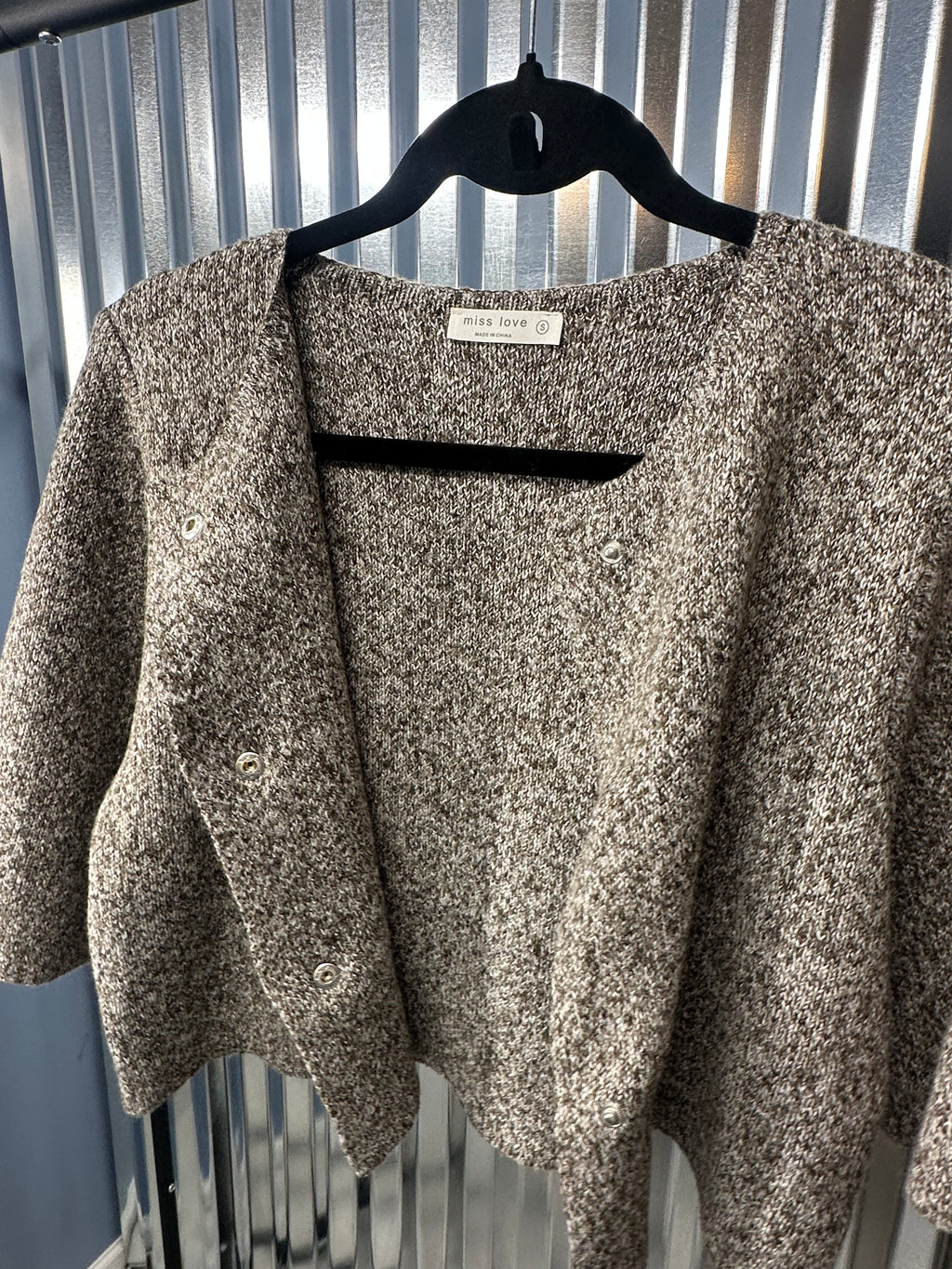 Magnolia Button Top