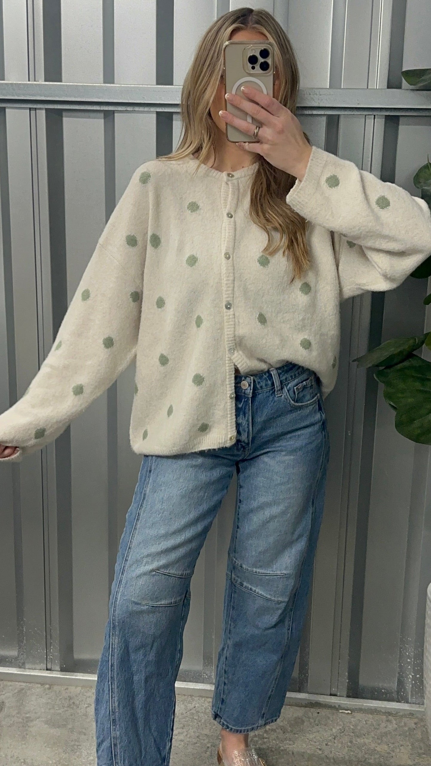Clover Dot Sweater
