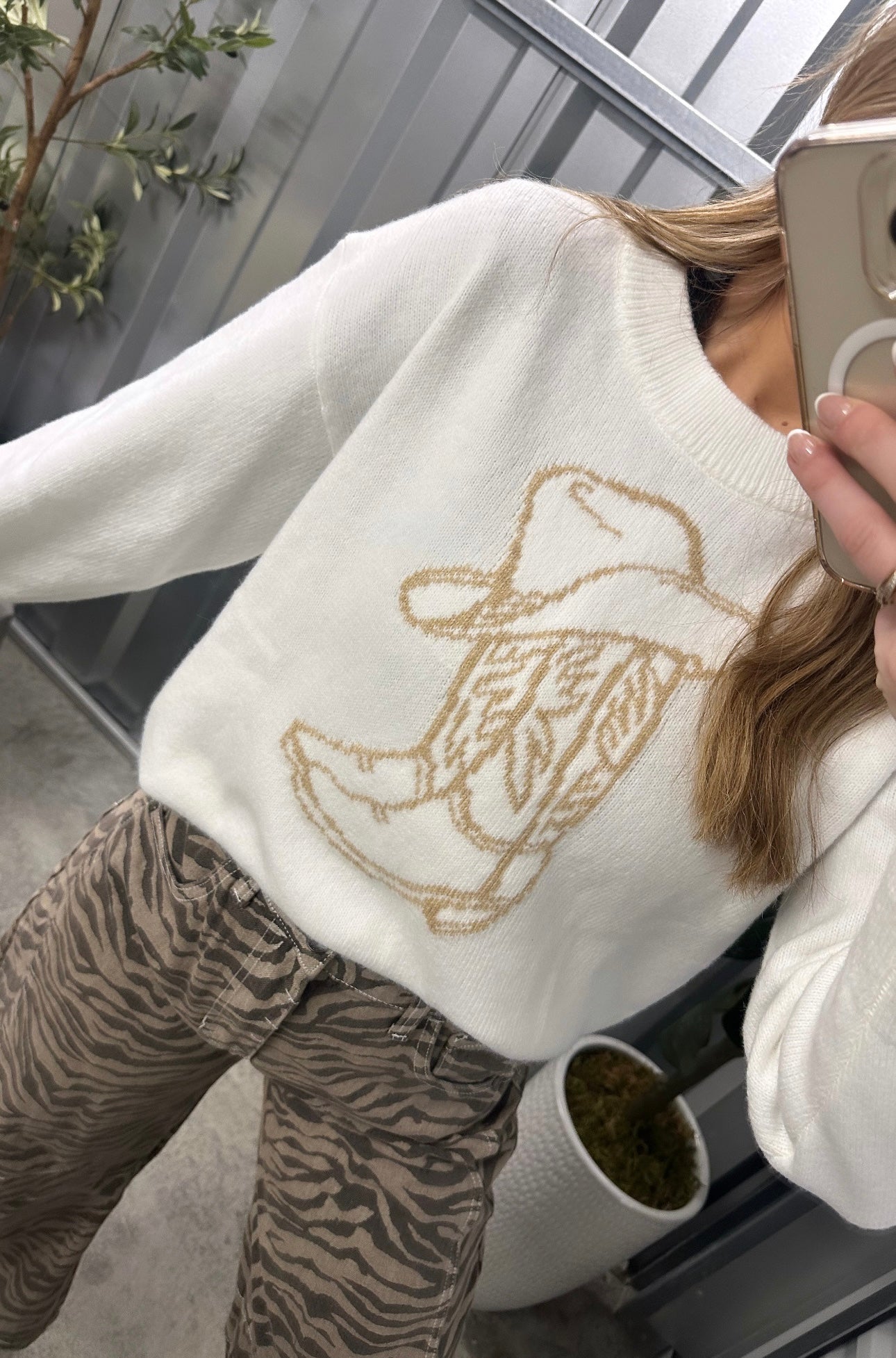 Text Me Texas Sweater