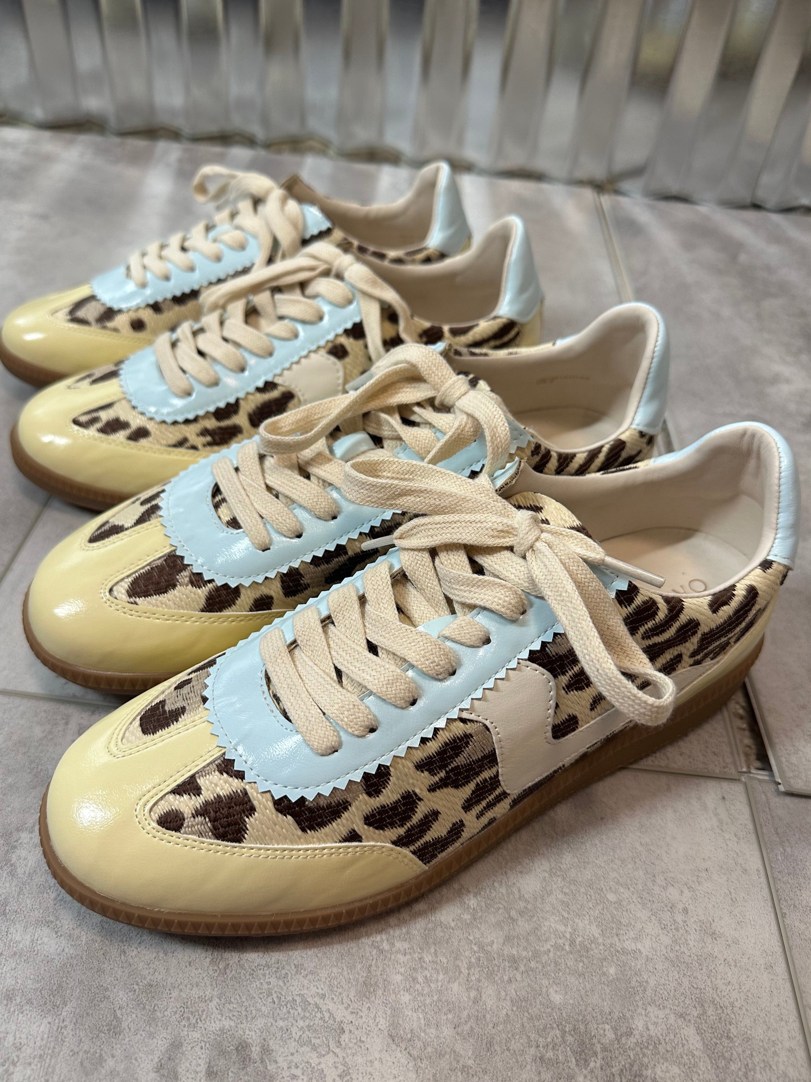 Golden Hour Leopard Sneaker