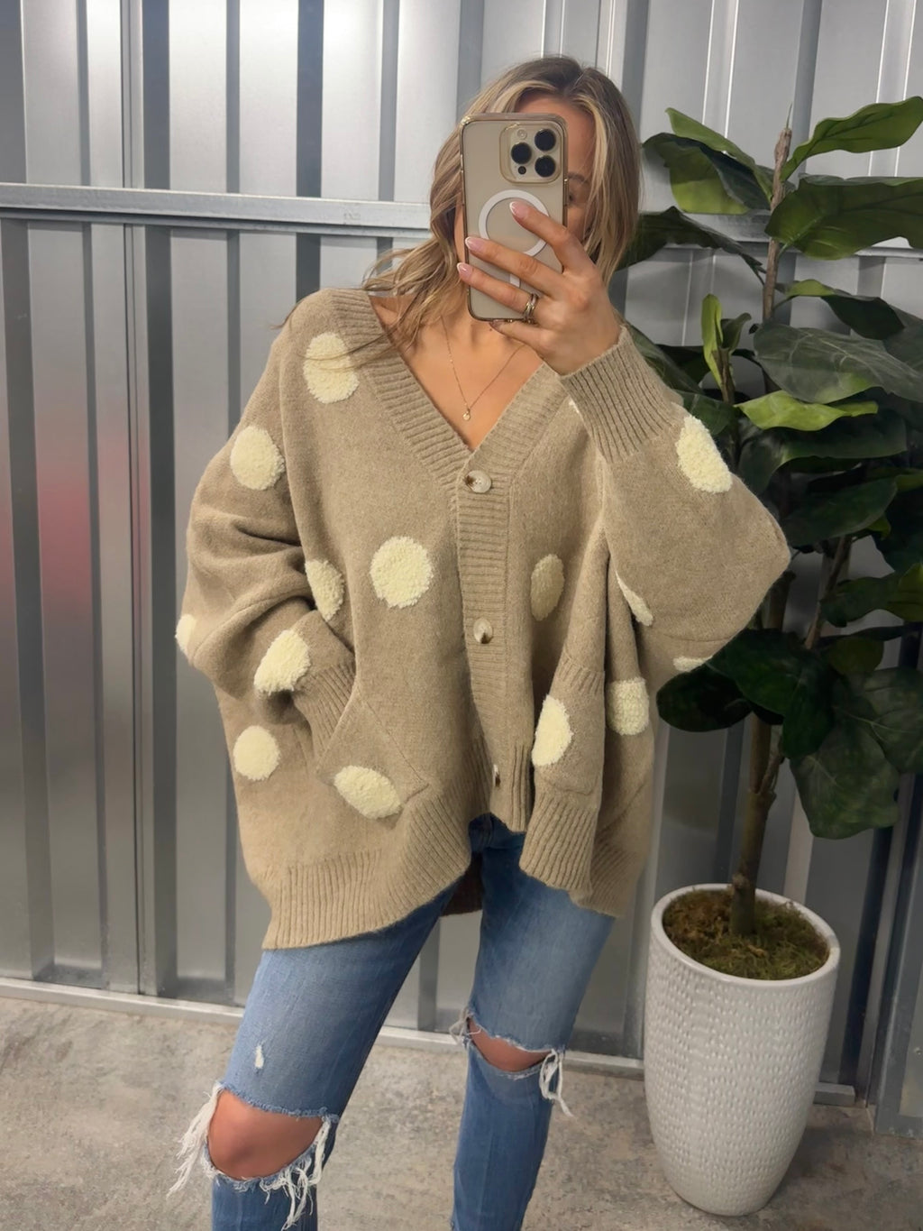 Natalie Oversized Cardigan